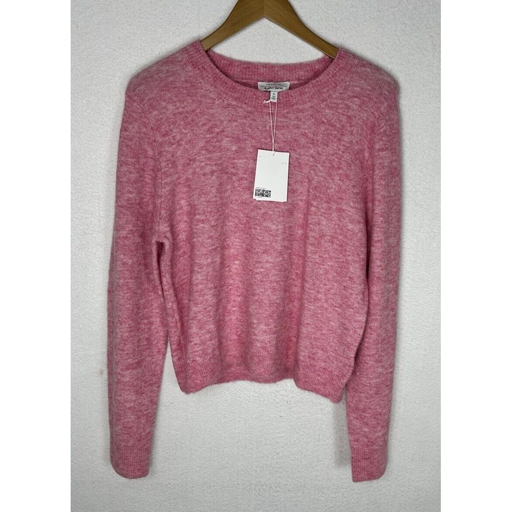 Paris Atelier & Other Stories Sweater Alpaca Wool Blend Pink Size Large - Picture 4 of 11